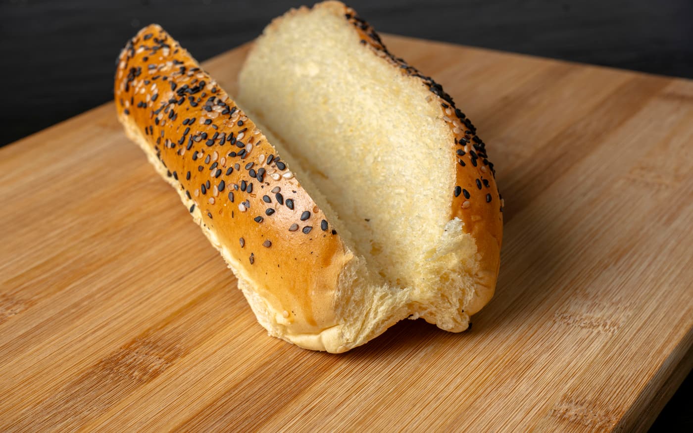 Pan de perro, miga suave — Pannino